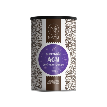 Natu Supercash ACAI with dragon fruit and strawberries 400g